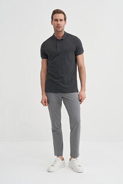 Cazador Polo majica sa uskim krojem i običnim pamučnim materijalom