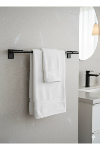 Tema PREMİUM UZUN HAVLULUK (50 CM MAT SİYAH)