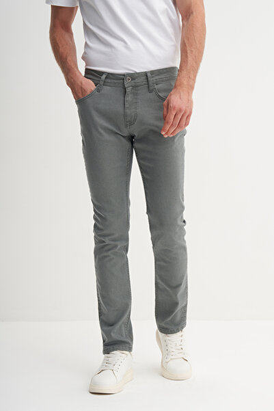 Cazador Parker Normal Bel Extra Slim Fit Non Denim Pantolon
