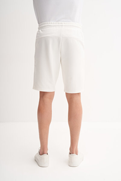 Cazador Slim Fit Knitted Bermuda Suede Shorts