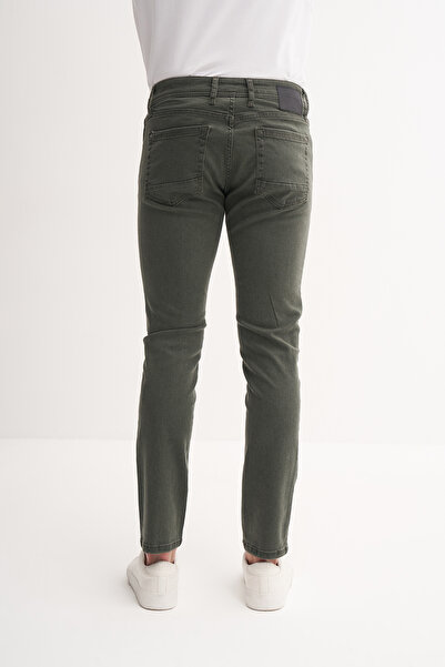 Cazador Parker Extra Slim Fit Denim Pantolon Normal Paça Normal Bel