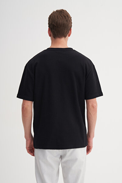 Cazador Μπλουζάκι με λαιμόκοψη Relax Fit με βαμβακερή υφή