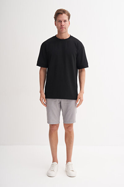 Cazador Relax Fit okrugla kragna Pamučni džersej majica