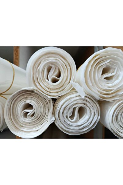 MeralPrinting Pelur Kağıt Hediye Paketleme Ambalaj Kağıdı 70x100 Cm 1 KG. Beyaz Baskısız
