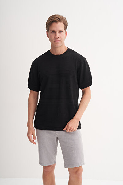 Cazador Тениска с поло яка, стандартна кройка и плетена текстура