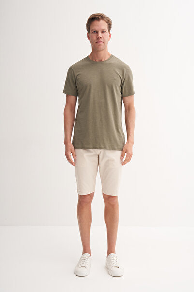 Cazador 4602 Чоловіча футболка з коміром та флажками, середньої довжини