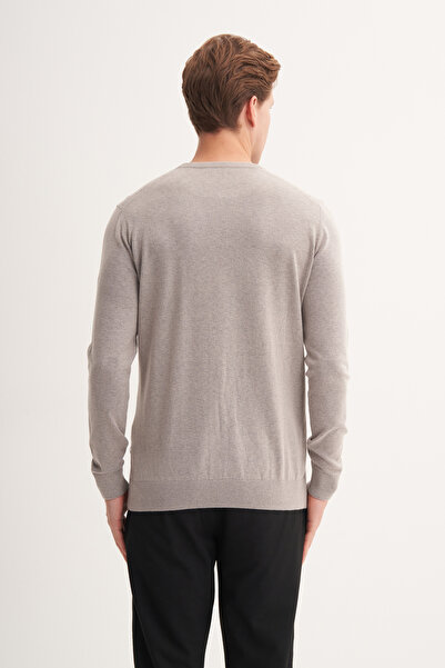 Cazador Slim Fit Soft Touch Basic Crew Neck Sweater