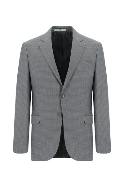 Kiğılı Slim Fit Dar Kesim Klasik Desenli Takım Elbise
