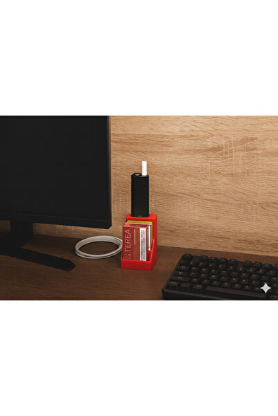 IQOS Iluma One Şarj Standı & Terea Sticks Saklama Ünitesi Kırmızı