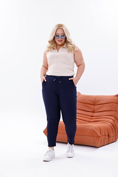 Double.Tt Women's Double-Lettered Full-Lycra Ankle-Length Extra Comfortable High-Level Plus Size Pants