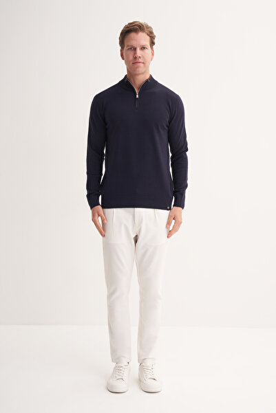 Cazador Pulover Premium CoursPoun Slim Fit Half Fisherman