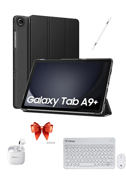 Samsung Galaxy Tab A9+ 256Gb 8GB-11'' Android Tablet SM-X210RZAPTUR+Tablet+Kılıf+Kalem+Kulaklık