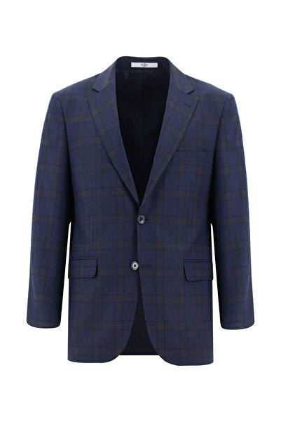 Kiğılı Slim Fit Slim Fit Plaid Combination Suit