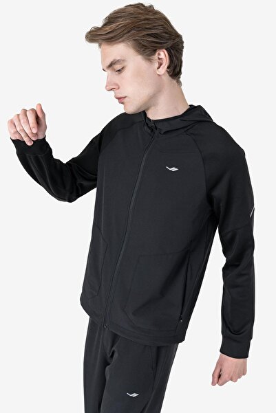 Lescon 24B-1115-23N Erkek Fermuarlı Kapüşonlu Üst