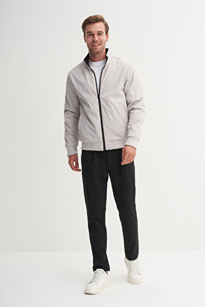 Cazador Gofre Dokulu Polyester Premium Regular Fit Baharlık Mont