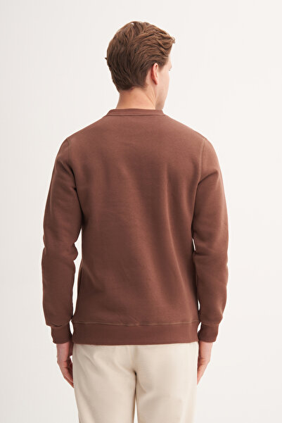 Cazador Vintage Regular Fit Φούτερ με μαλακή επένδυση Sh επένδυση fleece 3 Thread (25 ΧΕΙΜΕΡΑ)