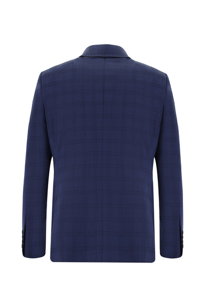 Kiğılı Plaid Patterned Slim Fit Woolen Suit