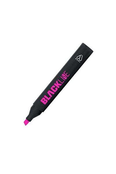 Adel قلم هايلايتر بلاك لاين وردي