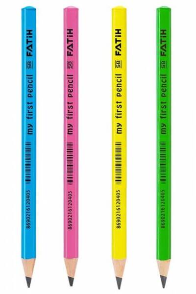 Fatih My First Jumbo Pencil Triangle Pencil - Blue