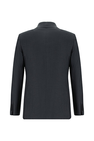 Kiğılı Slim Fit Dar Kesim Klasik Ekose Takım Elbise