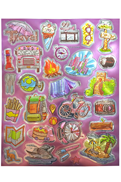 Limmy Metalna nalepnica za planer u obliku sveske za praznično putovanje - 25...