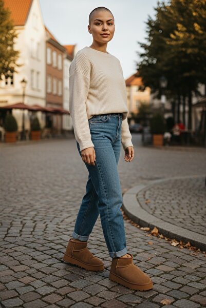 KUUM LONDON İTHAL ORİJİNAL TABA KÜRKLÜ BOT KM890001