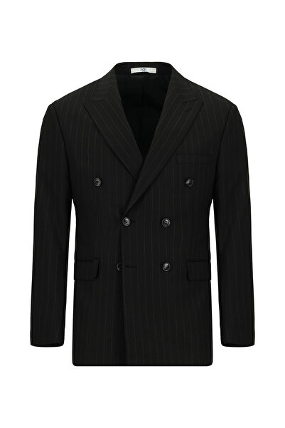 Kiğılı Regular Fit Striped Double Breasted Suit