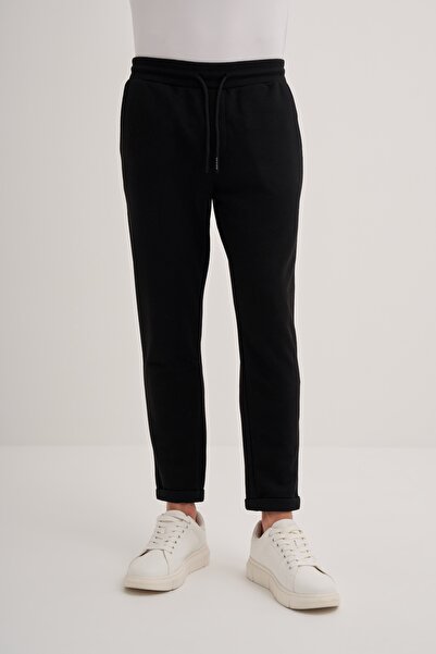 Cazador Slim Fit Viskon Karışımlı Pike Eşofman Altı