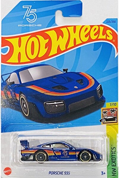 HOT WHEELS Tekli Arabalar HW EXOTICS 7/10 Porsche 935 223/250