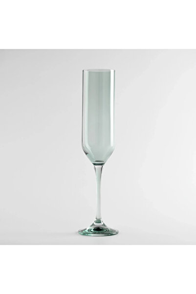 Qua Home Sunset Kristal Şampanya Kadehi Koyu Yeşil 200 cc