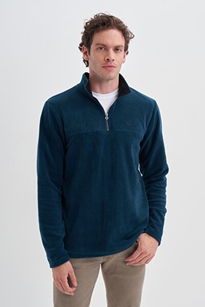 Cazador Світшот з напіврибальським коміром, товстий фліс, прямий крій