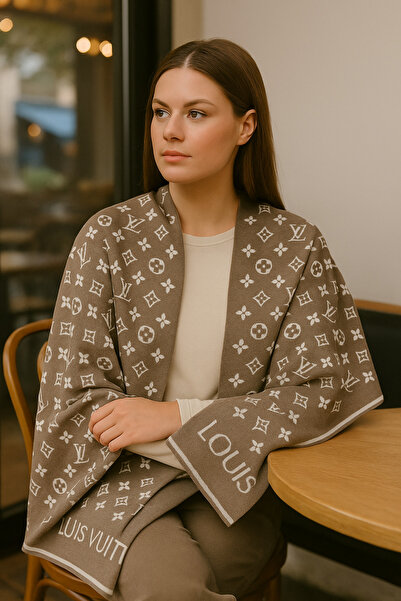 Onur وشاح - مجموعة جديدة من وشاح الكتف المنسوج عالي الجودة ذو الوجهين لمتجر أزياء الشتاء