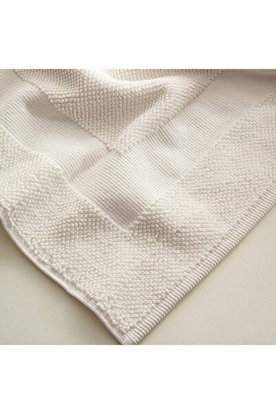 Ecocotton Χαλάκι μπάνιου Kaia 100% Βαμβακερή Κρέμα 60x100 εκ