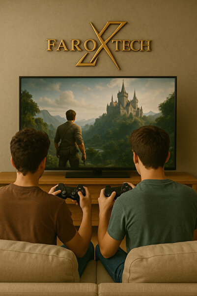 FaroxTech Playstation 3 DualShock 3 Kablosuz Oyun Kolu (2’li Set) – KABLO HEDİYELİ !