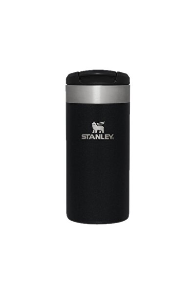 Stanley 10-10788-067 كوب ترمس فولاذي أسود سعة 0.35 لتر من Aerolight Transit