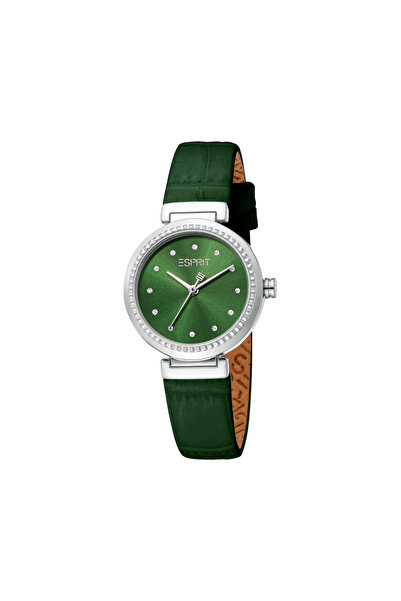 Esprit Women's Silver/Green Watch | Es1l506l0015