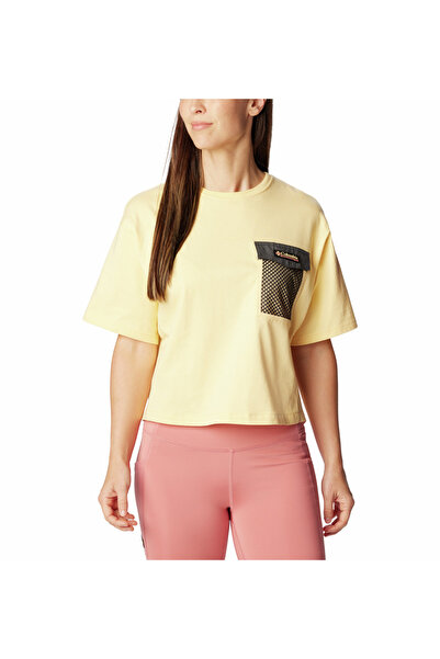 Columbia Painted Peak Knit Cropped Top Kadın Kısa Kollu T-Shirt