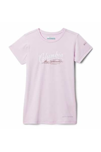 Columbia Mission Peak Graphic Çocuk Teknik Kısa Kollu T-Shirt