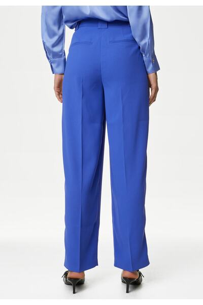Marks & Spencer Straight Leg Yüksek Bel Pantolon