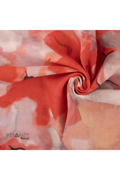 PİRAMİT Natural Patterned Scarf