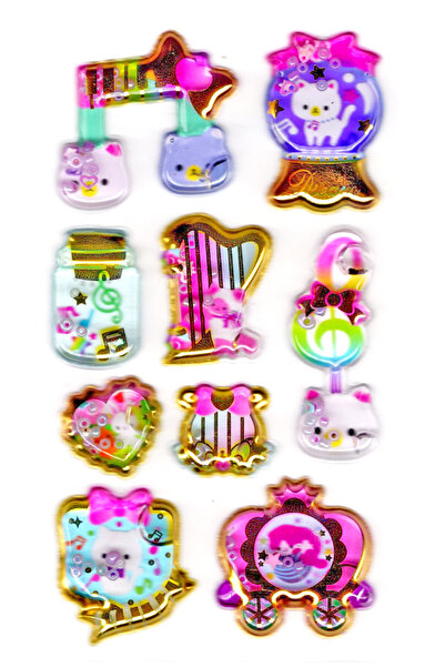 Limmy Autocolant pentru planificator 14x8 cm - Caiet autocolant în relief pen...