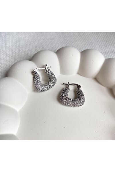 DEMOKAN Kadın Küpe Özel Vip Seri Orta Küpe