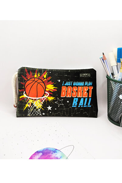 Limmy Баскетбольний м'яч з малюнком - пральний пенал для олівців