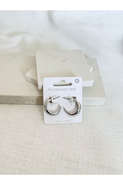 DEMOKAN أقراط بتصميم الهلال للسيدات