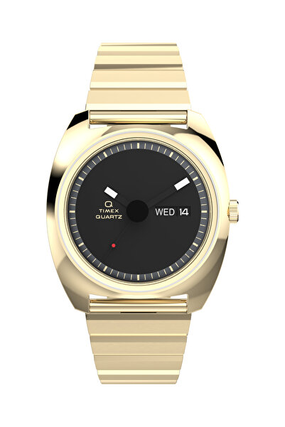 Timex Q Timex® 1975 Enigma 37mm Stainless Steel Bracelet Watch