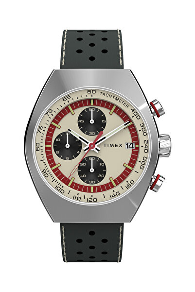 Timex Legacy Tonneau 42mm Leather Strap Watch