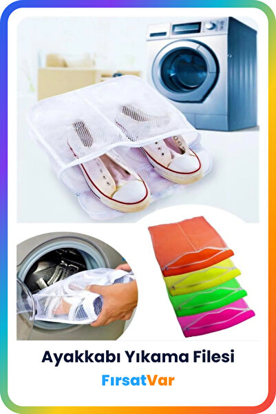 Dirty Shoe Wash Protection Net Zipper Double Bowl Sports Shoe Wash Net
