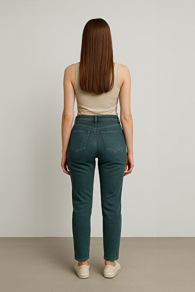 Bluewhite Women's Deyaylılycra Slit Window Jean