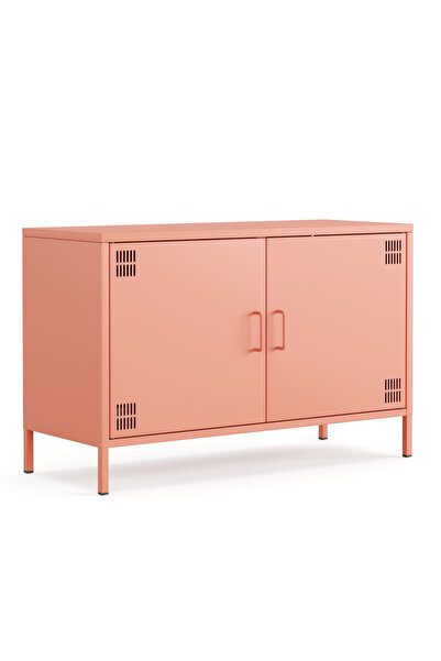 Furni24 Pera Tv Ünitesi, Tv Dolabı,2 Kapaklı Dolap 100,50 X 40 X 64,50 Cm - 9...