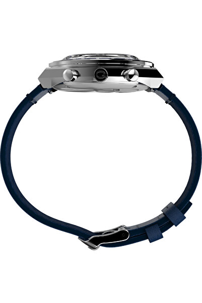 Timex Q Timex® Chronograph 40mm Leather Strap Watch